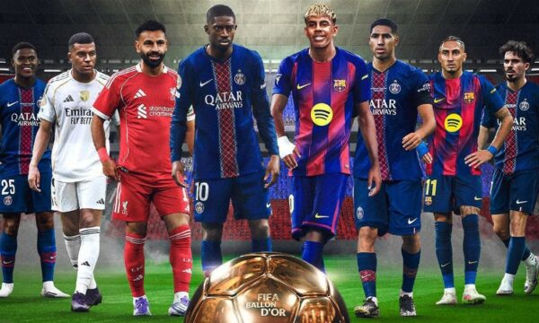 Dembele dhe Dy Yjet e Lënduar të PSG-së Gati për Shfaqjen në Topin e Artë Sonte!