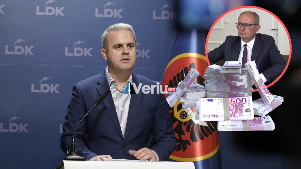 Zyrtari i LDK-së, Azemi, akuzon Agim Aliun për dhënien e tenderëve prej 50 milionë euro miqve të tij të ngushtë.