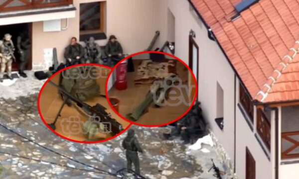 Pamje ekskluzive: Armë dhe municion brenda Manastirit të Banjskës pas ndërhyrjes së policisë