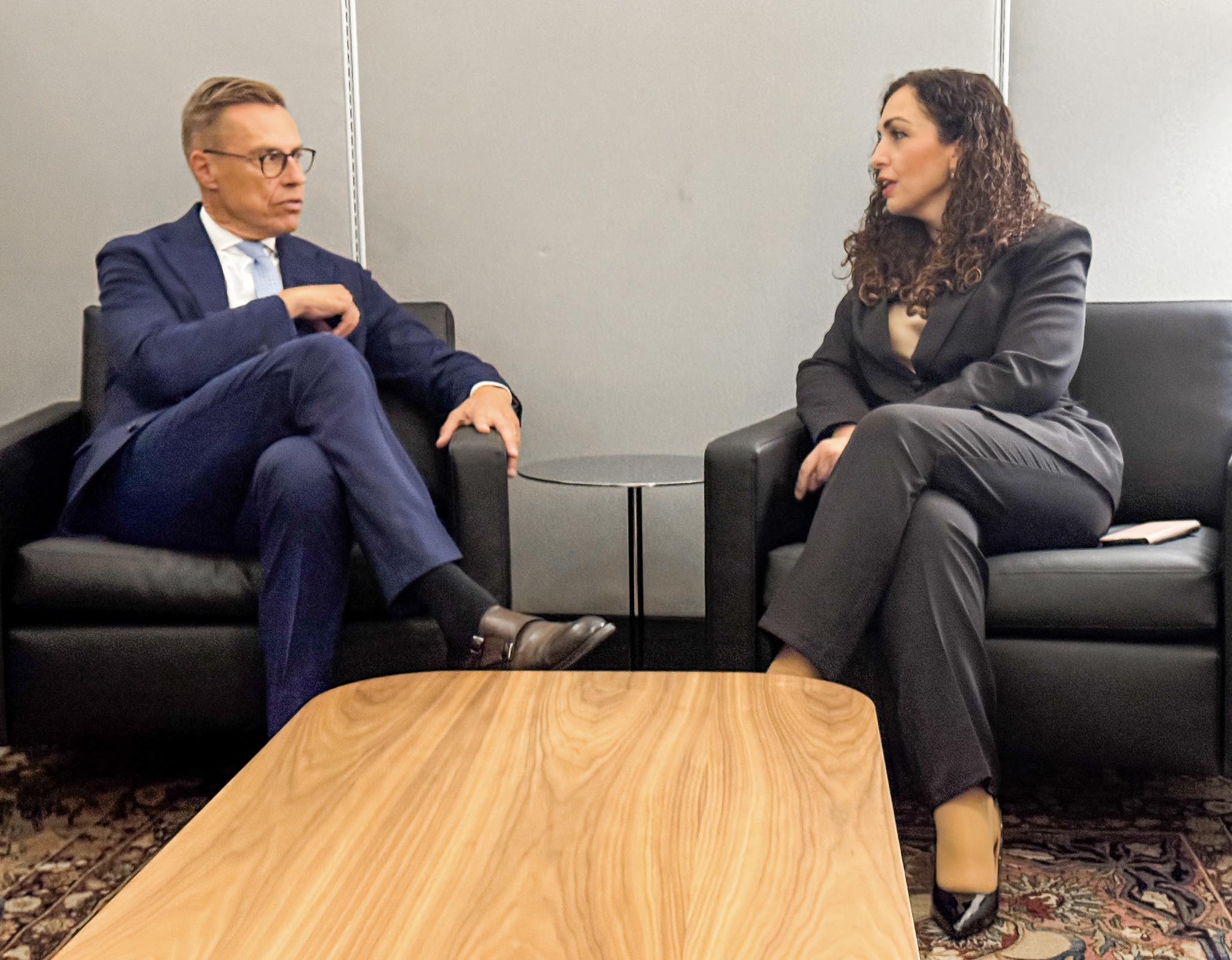 Presidentja Osmani dhe Presidenti i Finlandës diskutojnë mbi sfidat e sigurisë në Evropë