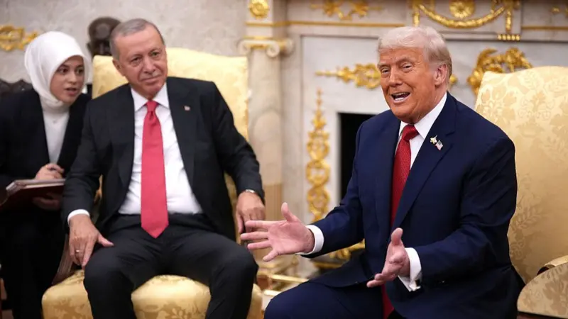 Nga avionët luftarakë te nafta ruse: Çfarë diskutuan Trump dhe Erdogan në Zyrën Ovale