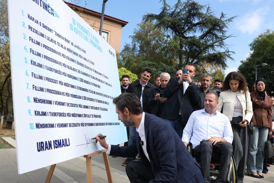 Uran Ismaili zbulon dhjetë prioritetet e tij të para si kryetar i ardhshëm i Prishtinës
