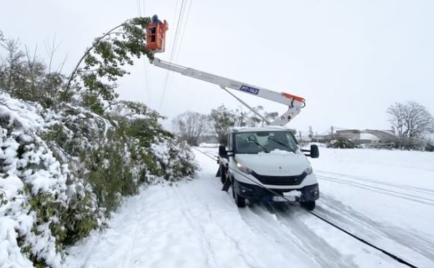 Bora shkakton ndërprerje të energjisë në disa zona të Kosovës