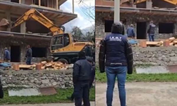 Inspektorati rrënon 35 ndërtime pa leje në Theth