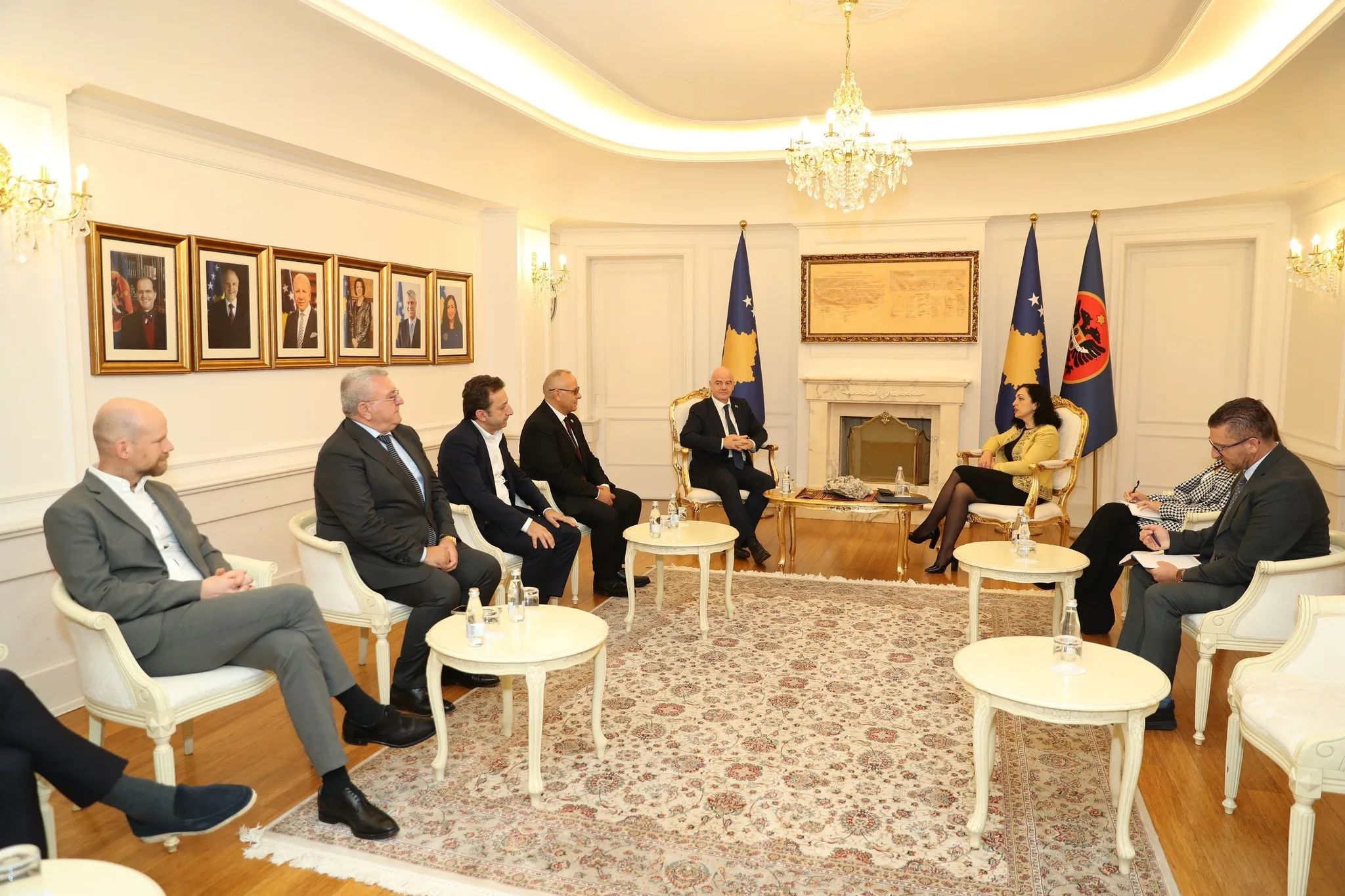 Osmani do të nderojë Infantino, Ademi: Një nder për futbollin