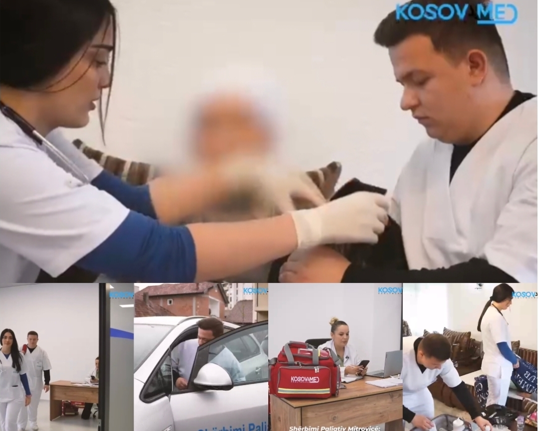 Shërbime paliative falas në Mitrovicë nga KosovaMed