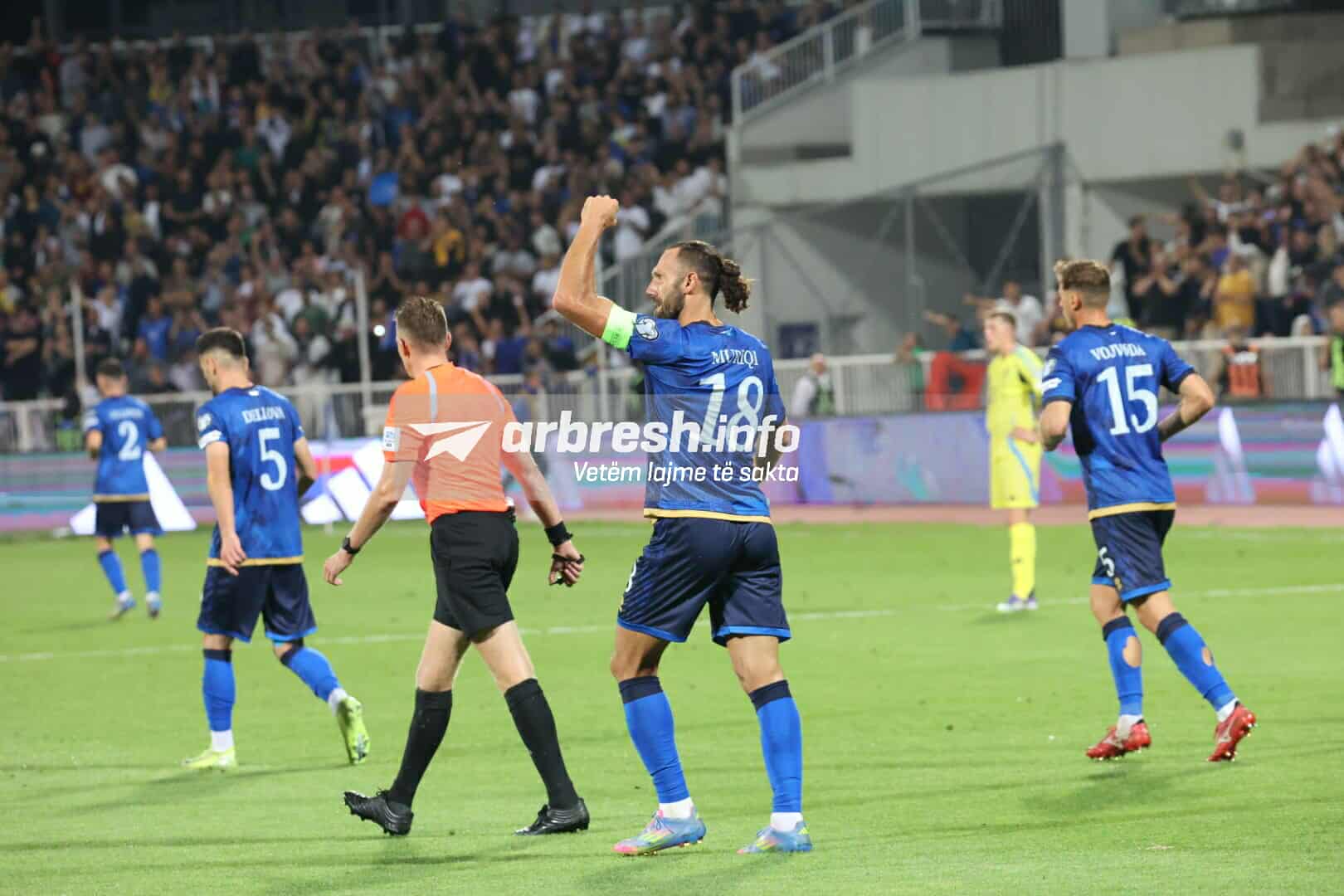 Hajdari debuton, Zhegrova dhe Rashica startojnë nga stoli