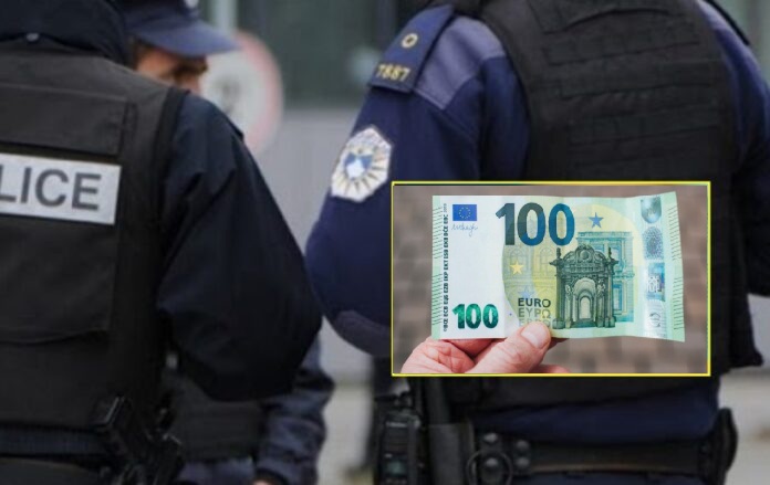 Burrë arrestohet në Fushë Kosovë për ryshfet 100 euro ndaj policisë
