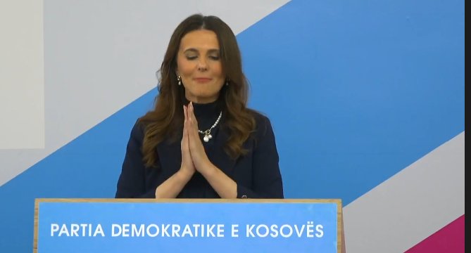 Vlora Çitaku: PDK shpallet fituese në zgjedhjet lokale