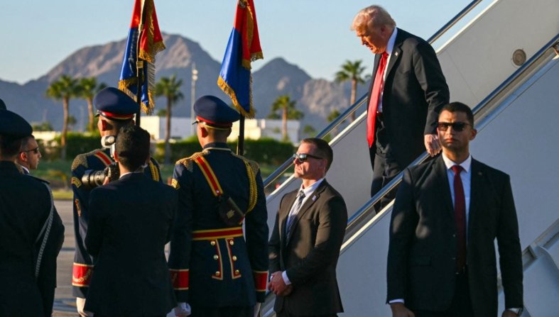 Donald Trump viziton Egjiptin për samitin e Lindjes së Mesme