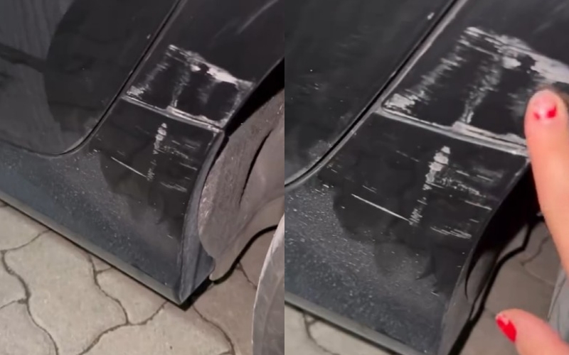 Vetura e një kosovari dëmtohet në Tiranë: Incident i pakëndshëm