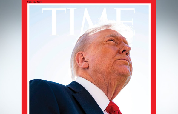 Trump shpreh pakënaqësi për foton në revistën “TIME”