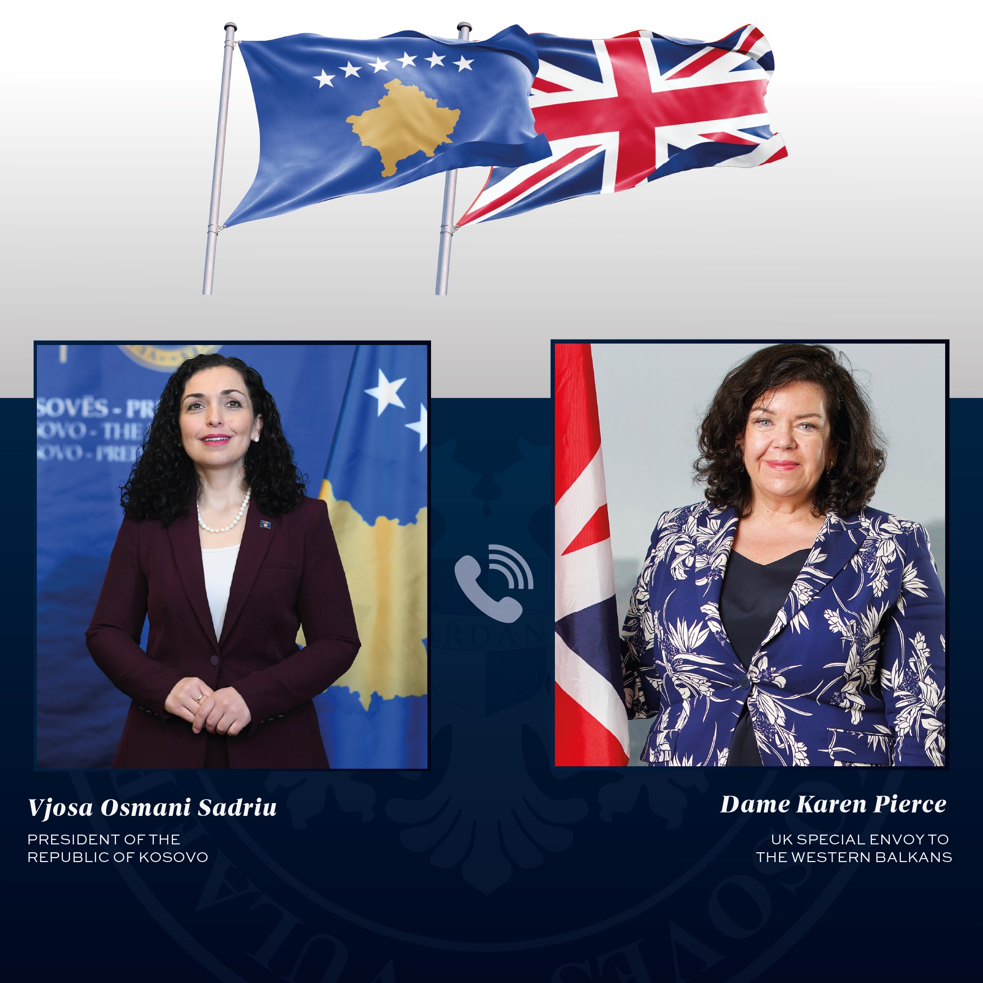 Osmani informon diplomaten britanike për ndërhyrjet serbe