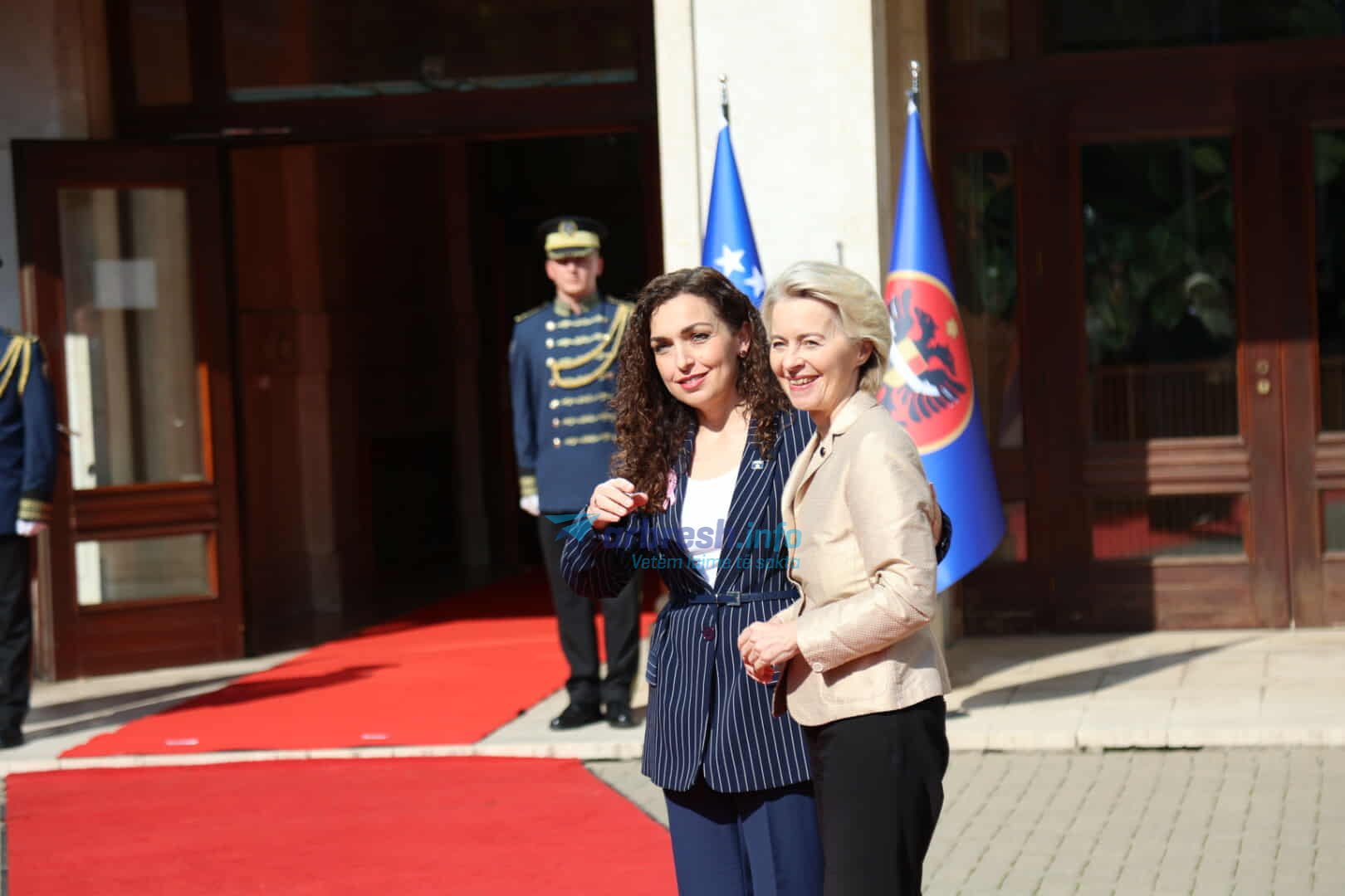 Presidentja Osmani zhvillon takim me Ursula von der Leyen