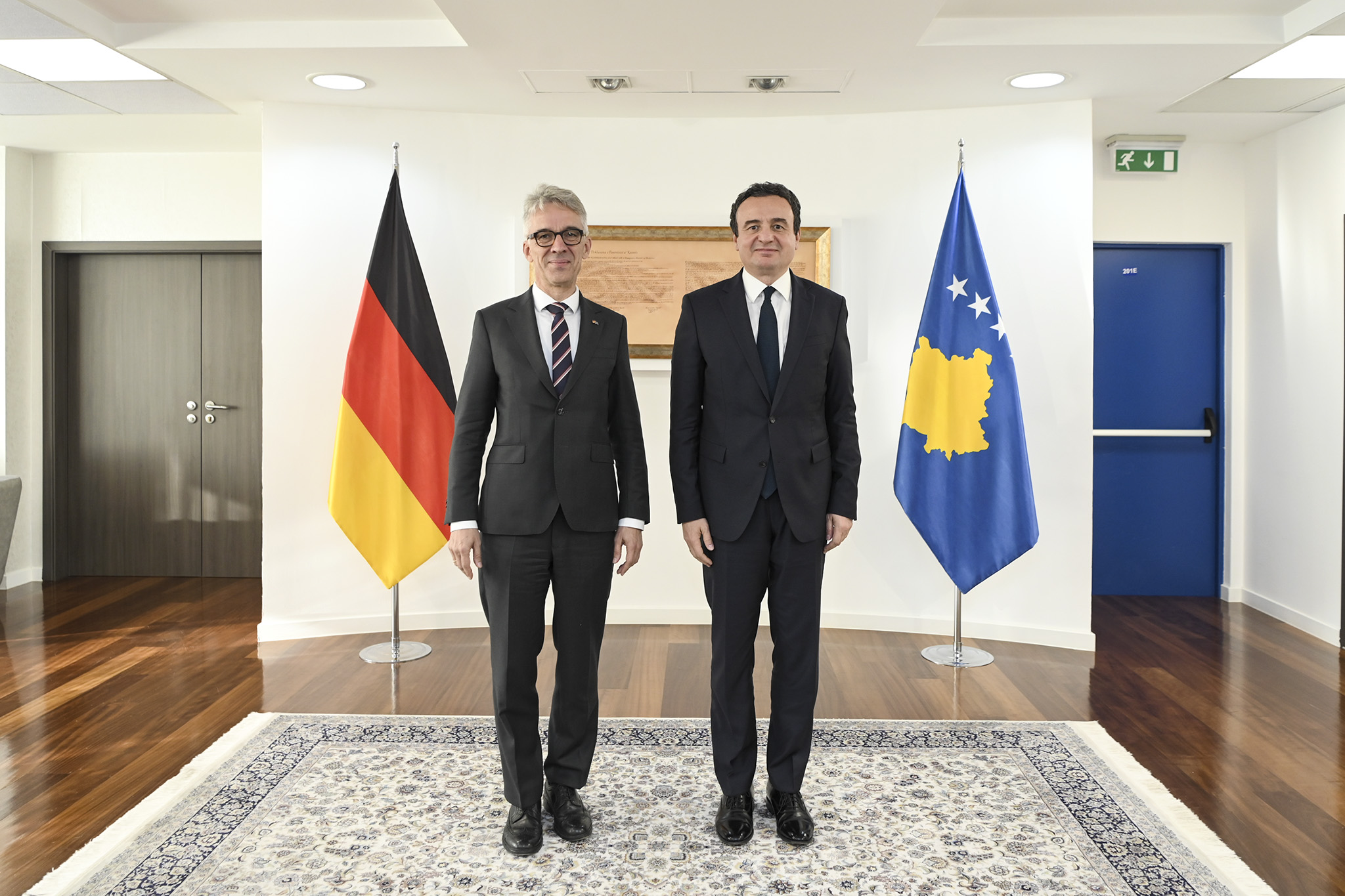 Kurti mirëpret ambasadorin e ri gjerman, diskutohen investimet