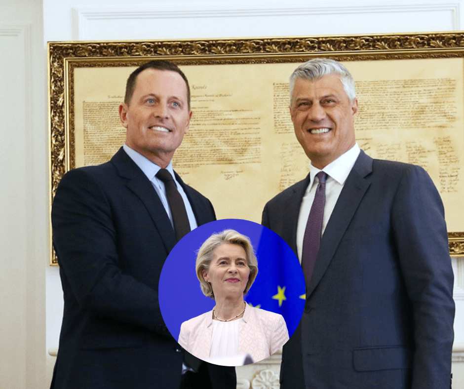Grenell kritikon Von der Leyen për mbajtjen e Thaçit në Hagë