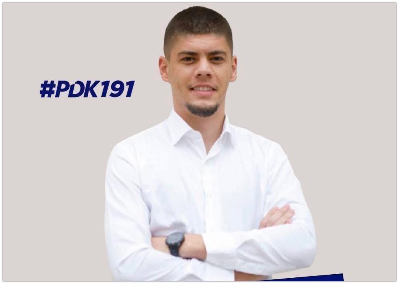 Xhon Gubetini i PDK-së, kandidat i suksesshëm në Vushtrri