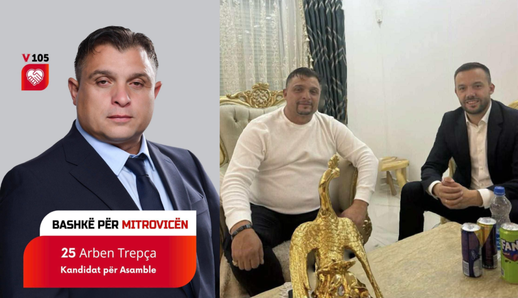Kandidati i VV-së në Mitrovicë falënderon Arian Tahirin në foto