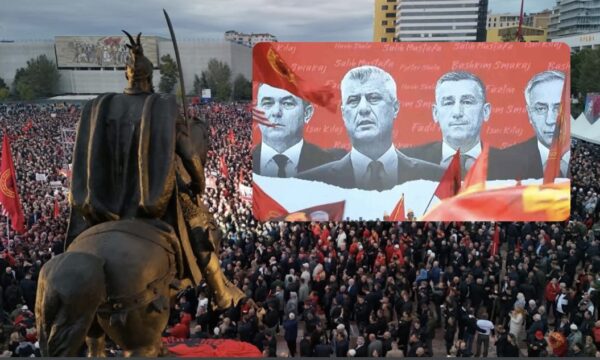 Protesta përkujton UÇK-në, Rama shfaq instalacionin e ri