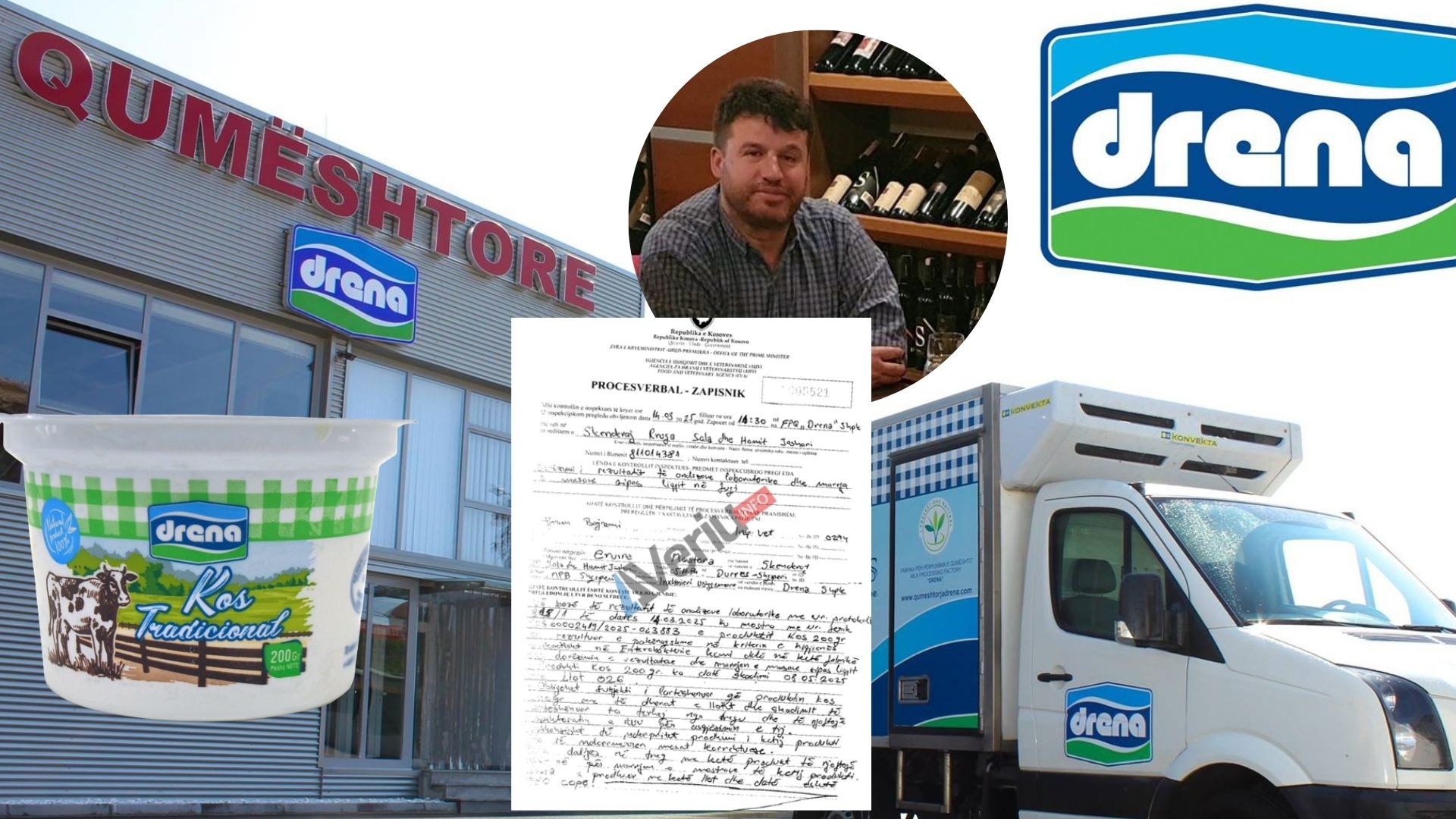 Kos i kontaminuar me baktere zbulohet në qumështoren “Drena”