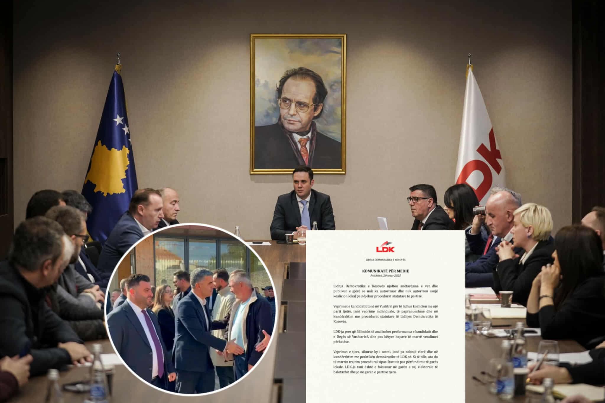 LDK: Xhafer Tahiri s’ka mandat për marrëveshje me VV-në