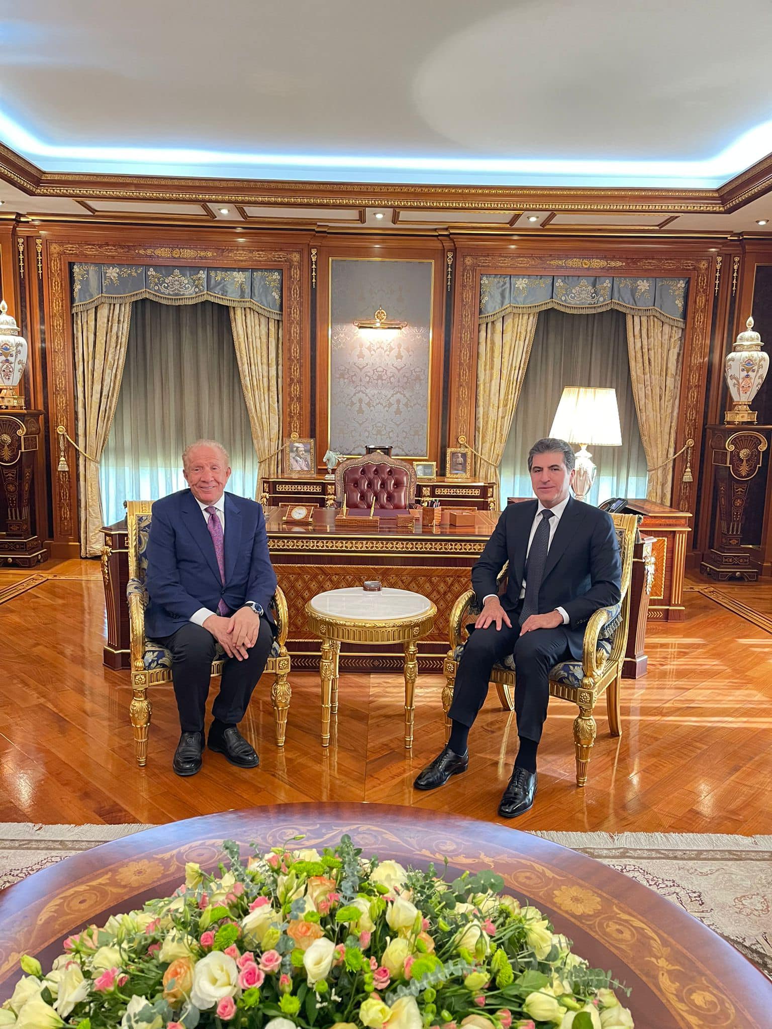 Pacolli dhe Presidenti i Kurdistanit shqyrtojnë njohjen e Kosovës