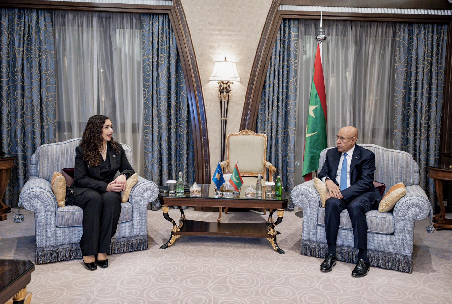 Osmani dhe Presidenti i Mauritanisë diskutojnë marrëdhëniet