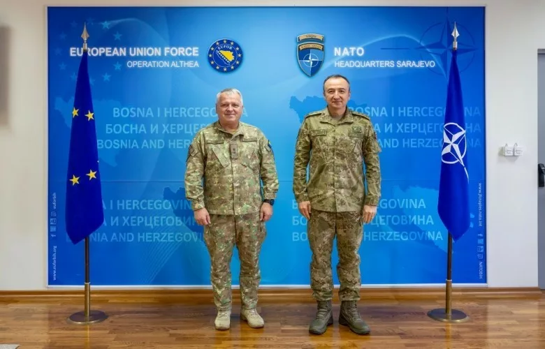Ulutash viziton EUFOR-in në Bosnje, thekson koordinimin me KFOR-in