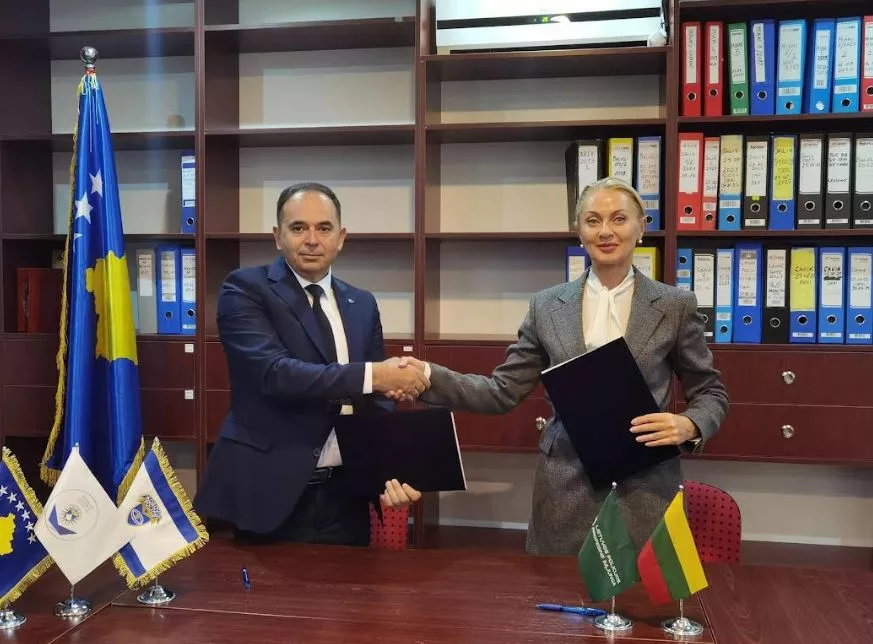 Policia e Kosovës dhe Lituanisë lidhin marrëveshje bashkëpunimi