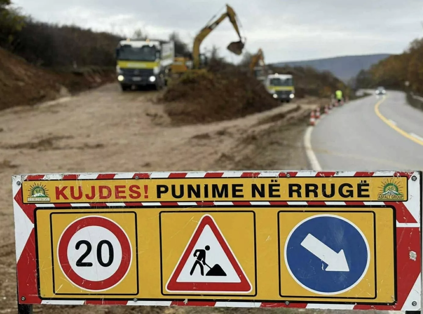 Fillojnë punimet në segmentin Dollc-Zahaq drejt Pejës