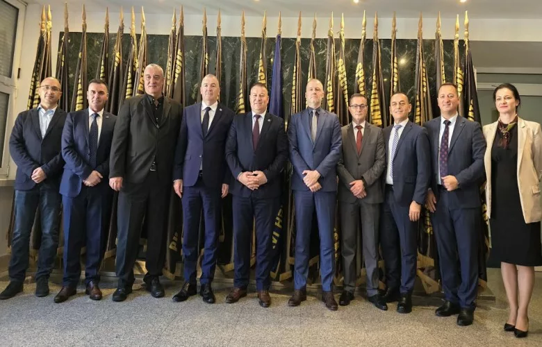 Kreu i Policisë Shqiptare Diskuton Sigurinë me Homologun Kroat