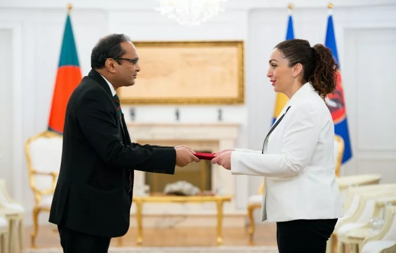 Presidentja Osmani mirëpret ambasadorin e ri të Bangladeshit