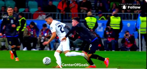 Sllovenia mbetet me dhjetë lojtarë pas kartonit të kuq për Stojanovic