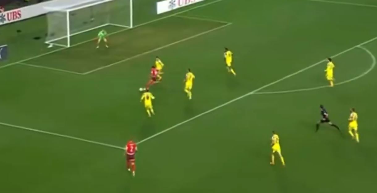 Zvicra shënon golin e tretë në ndeshjen kundër Kosovës