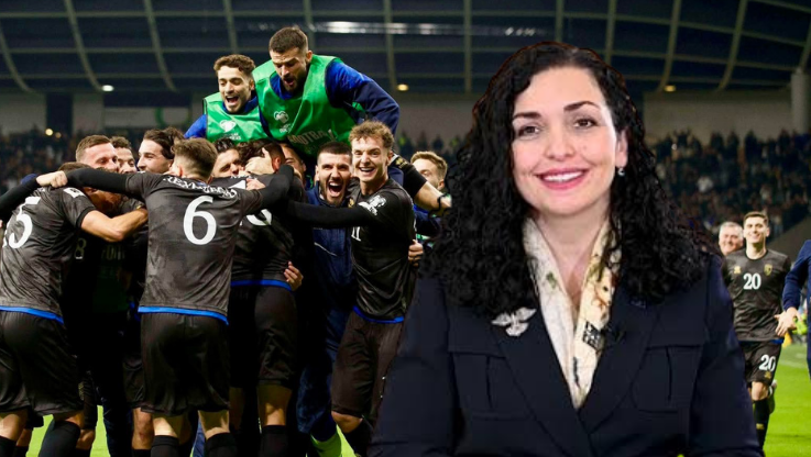 Presidentja Osmani e emocionuar pas fitores së Kosovës