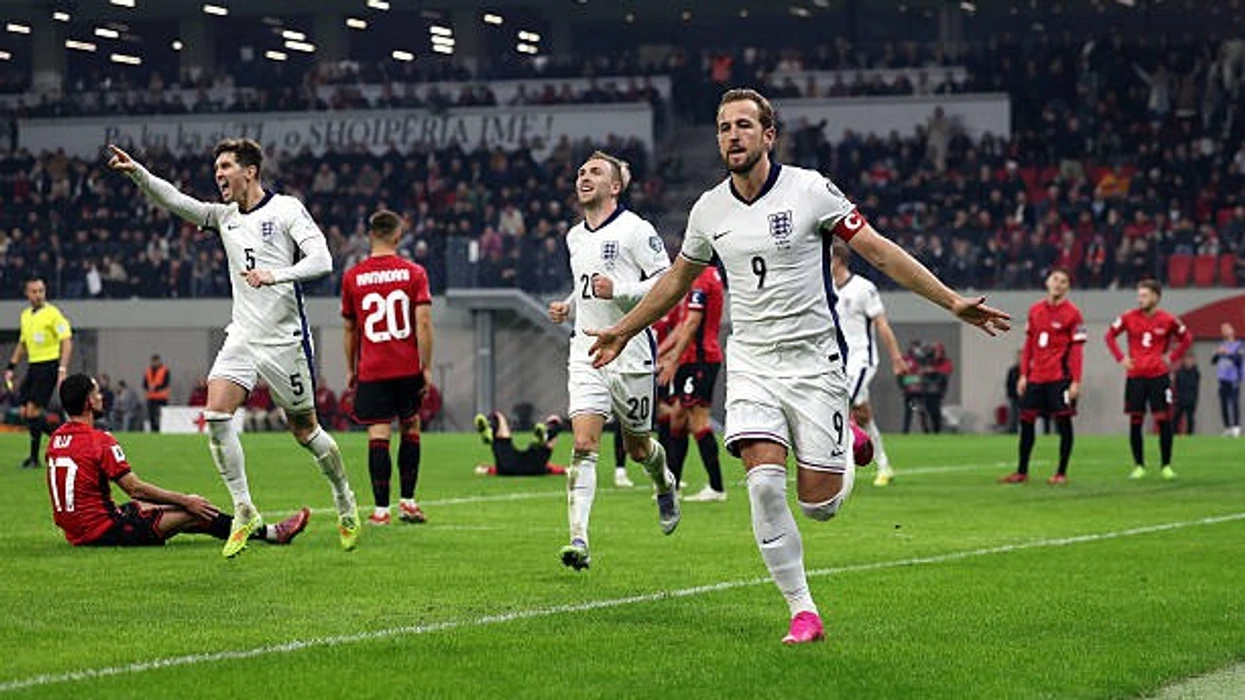 Anglia mund Shqipërinë, Harry Kane shënon dy herë