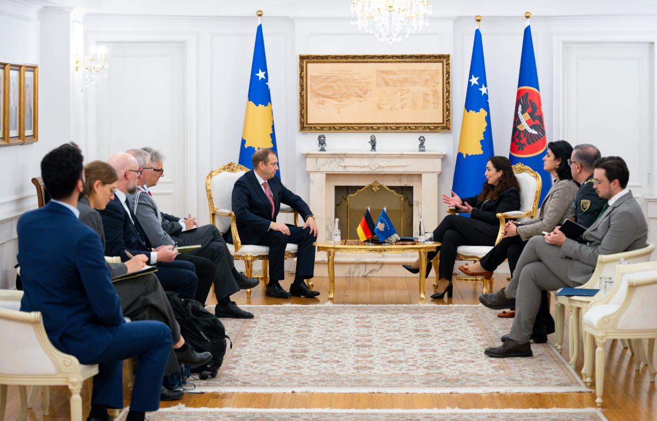 Osmani: Gjermania mbështetës kyç i Kosovës për NATO dhe BE