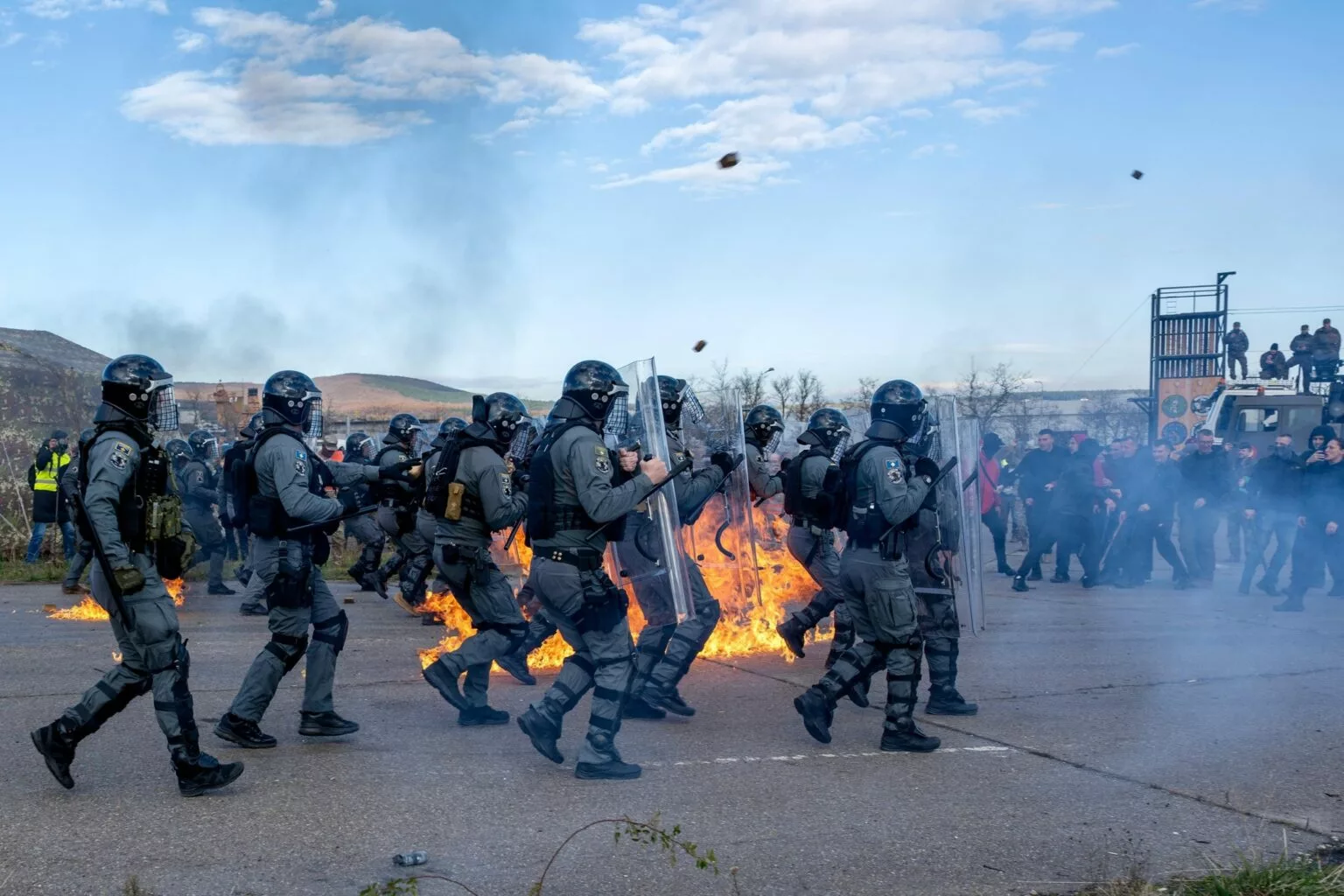 KFOR, EULEX dhe Policia e Kosovës në stërvitje antitrazirë