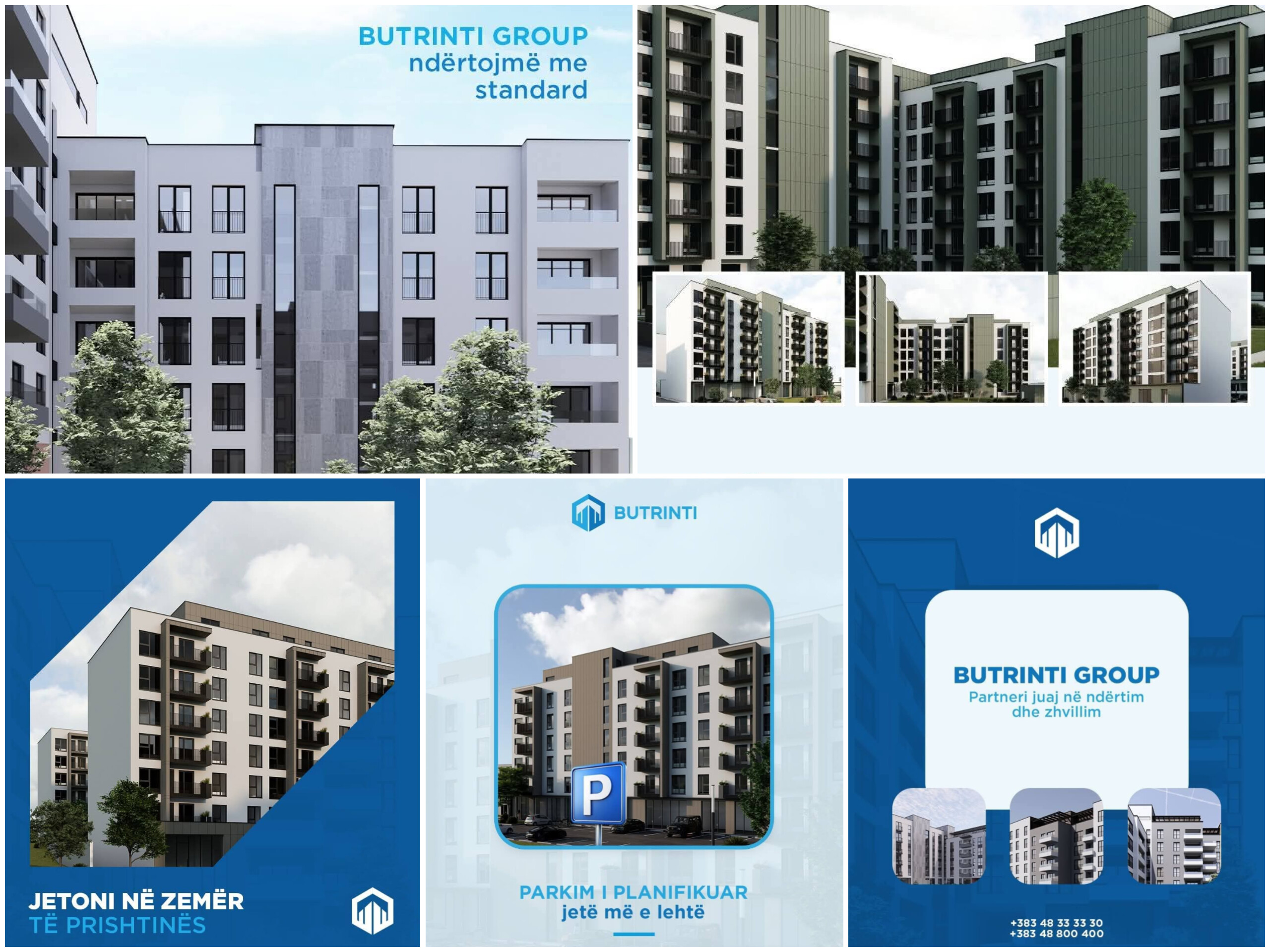 “Banesa moderne nga ‘Butrinti Group’ në Prishtinë e Vushtrri”