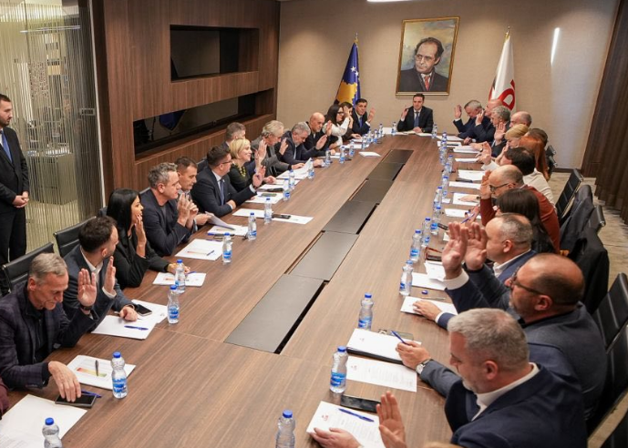 LDK zyrtarizon katër koalicione në fillim të javës