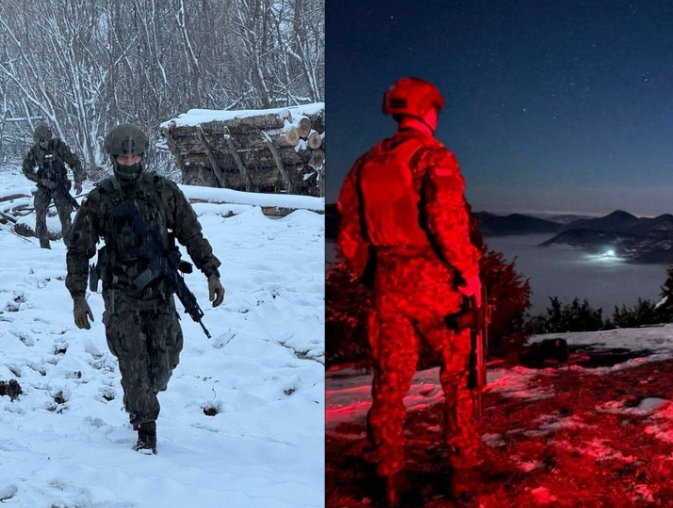 KFOR zbulon imazhe nga patrullimet e vazhdueshme kufitare