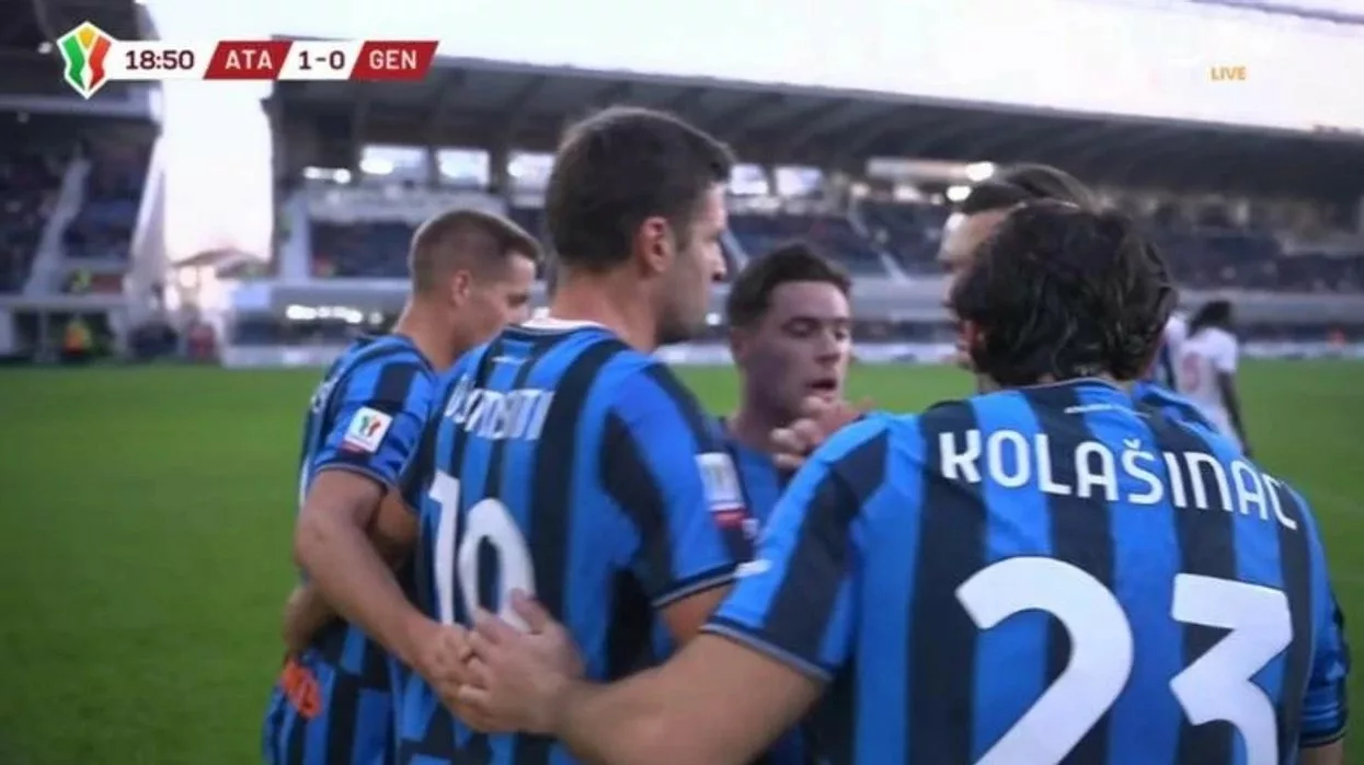 Berat Gjimshiti shënon për Atalantën në Kupën e Italisë ndaj Genoas