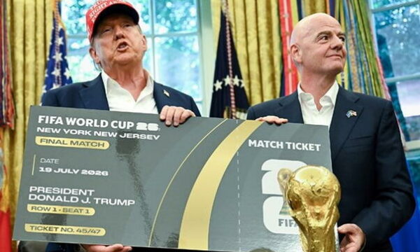 FIFA Njofton Çmimin e Paqes: Trump Kandidat për Çmimin e Parë?