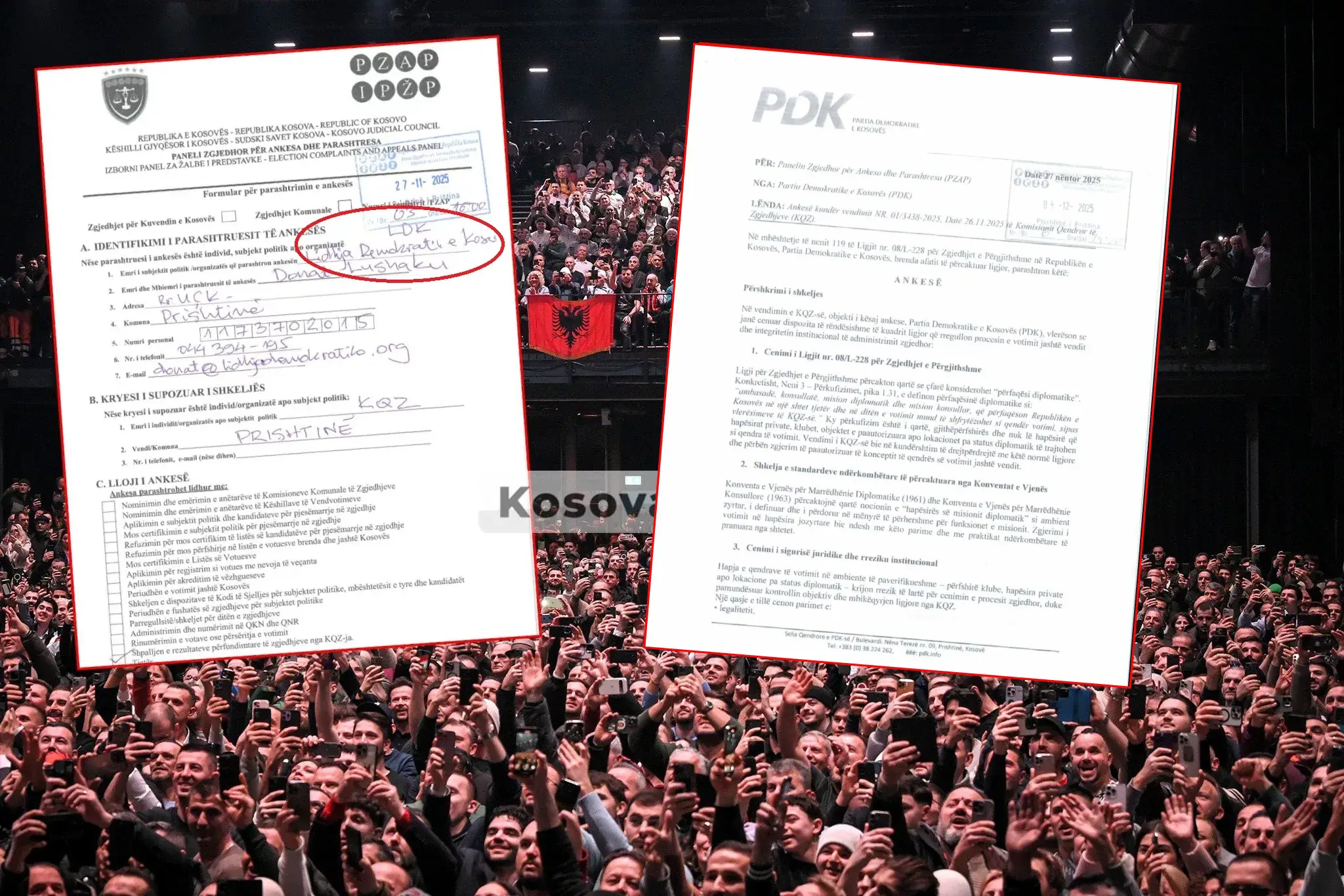 PDK-ja sfidon KQZ-në për vendvotimet e reja për diasporën