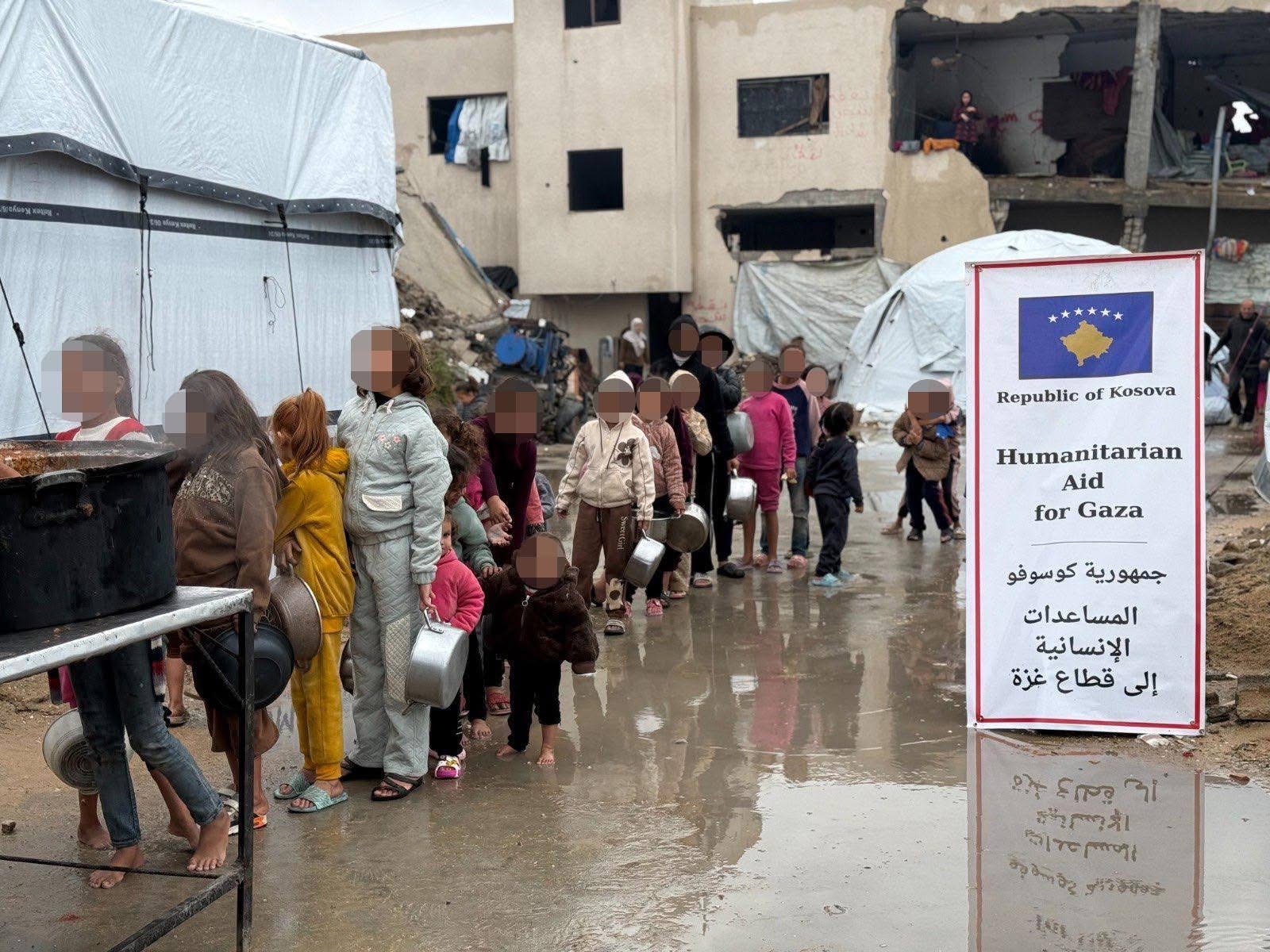 Kosova dërgon ndihma humanitare në Gazë për palestinezët