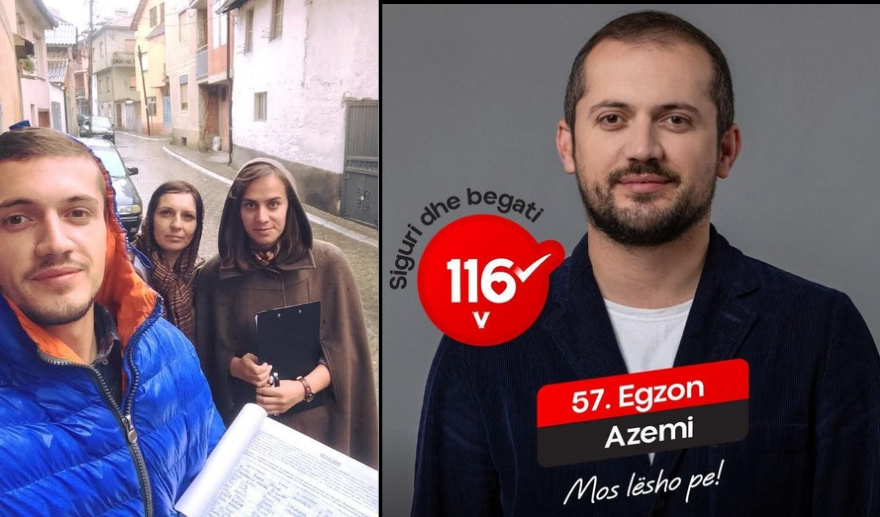 Egzon Azemi shpall kandidaturën për deputet në Kuvendin e Kosovës