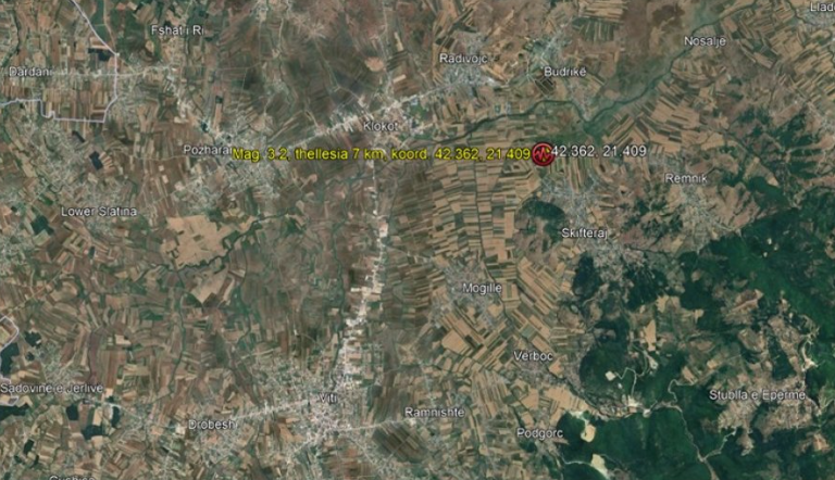 Detaje nga Tërmeti i Djeshëm Sipërfaqësuar nga Gjeologët e Kosovës
