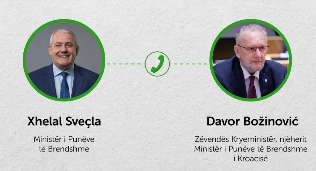 Ministri Sveçla diskuton vonesat kufitare me homologun kroat