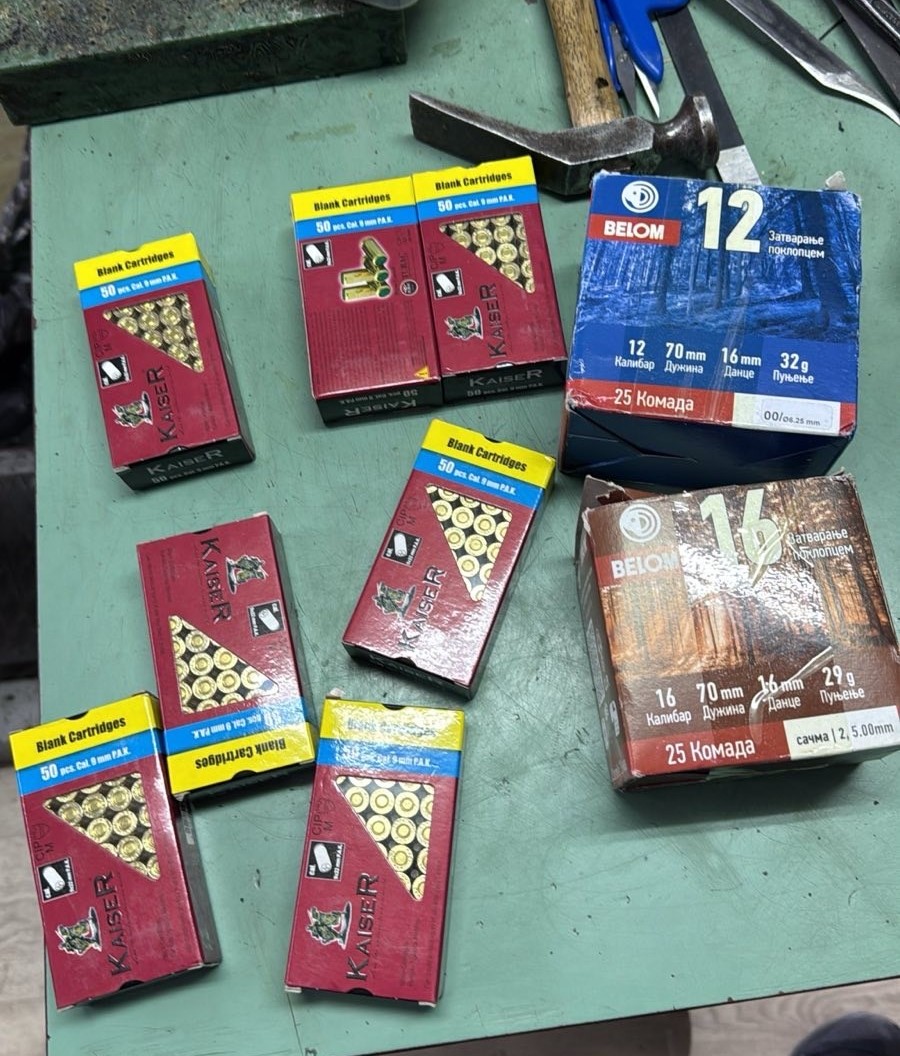 Policia gjen 380 fishekë në një lokal në Prishtinë