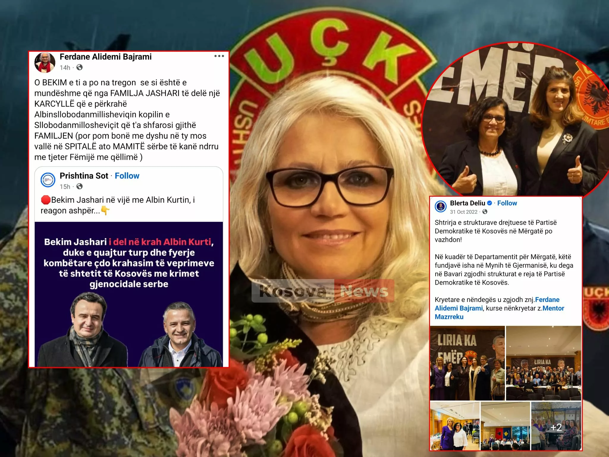 Kryetarja e PDK-së në Mynih kritikon ashpër Bekim Jasharin